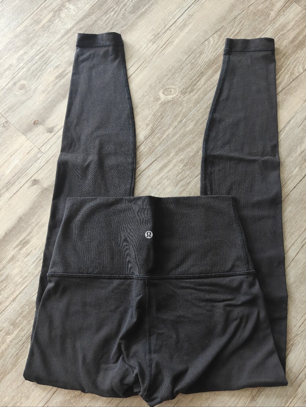 Lululemon Wunder Under Super Hi-Rise Tight *Full-On Luon 28" Black Size 8 EUC
